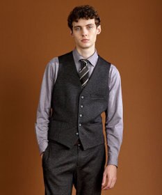 JOSEPH ABBOUD 【キングサイズ・ストレッチ】ツィーディージャージ　ベスト