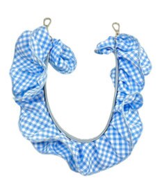 WEGO ギンガムフリルハンドストラップ