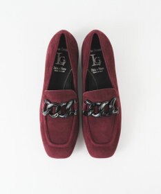 BONTRE 【LucaGrossi/ルカグロッシ】スクエアトゥチェーンローファー/H092M-WA