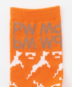 PW CIRCULUS 【MEN】【土踏まずをサポート】鹿×モフモフ  ミドルソックス