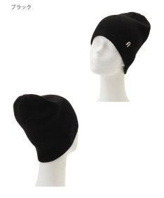 MOONBAT 【WEB限定】FURLA(フルラ)アーチロゴ付き ニット帽 帽子 UVカット 手洗いOK