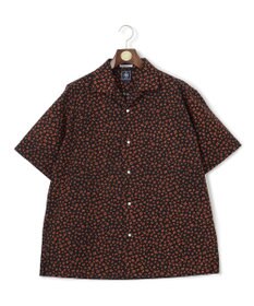 J.PRESS MEN 【J.PRESS ORIGINALS】Broad Print 1902 Open Collar Shirt