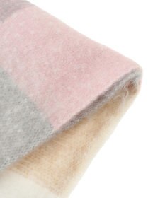 AMERICAN HOLIC シャギーチェックＢＩＧマフラー