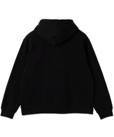 WEGO 【ユニセックス着用ITEM/裏起毛/SMLサイズ展開】リラックスフィットスプレーグラフィックパーカー