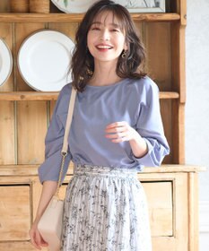 ANY SIS 【接触冷感・UVカット】サカリバドルマンスリーブ プルオーバー