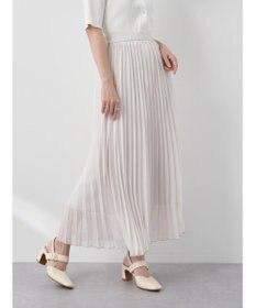 earth music&ecology すきな丈プリーツスカート