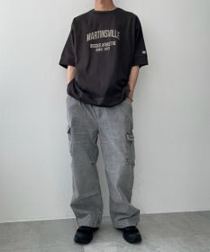 WEGO 【綿100%/MLサイズ展開】DISCUS　ルーズカレッ１００％