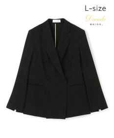 BEIGE， 【洗える・L-size】CINDY / ダブルブレストジャケット