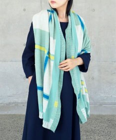 nitorito 【UNISEX】tanbo チェック柄 ストール