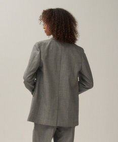 ATON WOOL LINEN SHARKSKIN | ダブルジャケット