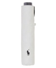 MOONBAT 【軽量/大きめ】POLO RALPH LAUREN 遮光 晴雨兼用 折りたたみ日傘 ワンポイント ポロポニー 60cm