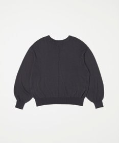 TOQUE 〈大草直子さんアドバイザー〉ウォッシャブルシルク×コットン ニットロングスリーブ