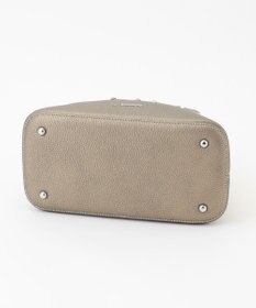 LA BAGAGERIE ラインストーンリベット　カウレザー2wayハンドバッグ