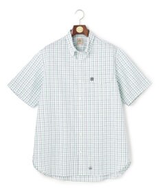 J.PRESS MEN 【KING SIZE 】【吸水速乾 / 接触冷感 / 高通気性】Aero Weave クールマックスサッカー チェック シャツ / B.D.