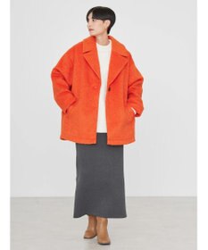 AMERICAN HOLIC シャギーコクーンミディコート