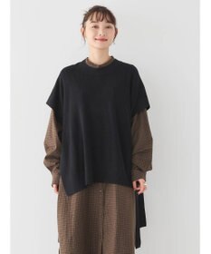 AMERICAN HOLIC ＳＥＴ　シャツワンピース＋ニットベスト