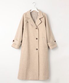 Feroux 【古畑星夏さん着用】スタンドネックウールライク コート