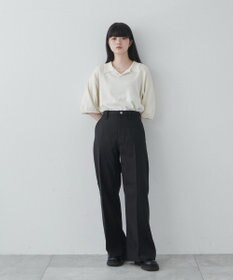 WEGO 【ユニセックス着用ITEM】ルーズフィットフレアトラウザー