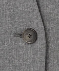 J.PRESS LADIES 【セットアップ対応】MELANGE ライトツイル ノーカラー ジャケット