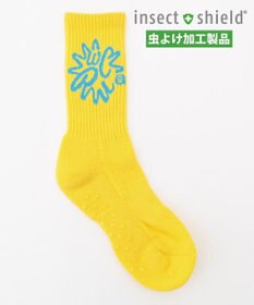 PW CIRCULUS 【虫よけ加工】【WOMEN】サークルロゴ　ミドルソックス  ゴルフ