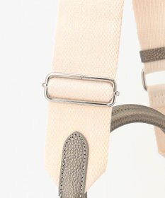 LA BAGAGERIE ラインストーンリベット　カウレザー2wayハンドバッグ