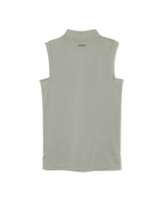 ZERO HALLIBURTON ノースリーブボーダーモックネック ZHG-W6S5b 85218