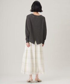 自由区 S 【SHIHOさん着用・洗える】エアリーウィンドウペンチェックプリント スカート