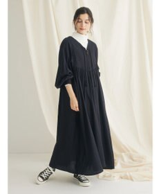 CRAFT STANDARD BOUTIQUE レーヨンキルト切り替えワンピース