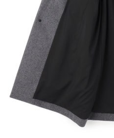 JOSEPH HOMME 【新素材】ライトウールシャギー　スタンドカラーシングルブレストコート