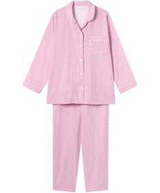 ワコール／睡眠科学 パジャマ 長袖 長ズボン 綿100%(本体) 二重ガーゼ レディース YDX518 睡眠科学／ワコール