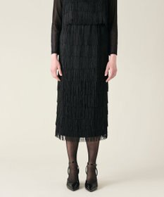 GRACE CONTINENTAL フリンジスカート