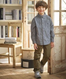 J.PRESS KIDS 【140-170cm】オックス チェックシャツ