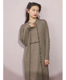 Green Parks ■ＥＳＣＡＲ　メローキリカエニットワンピース