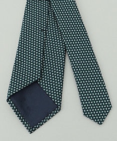 GOTAIRIKU 【日本製】西陣ネクタイ_ネイビー×グリーン系