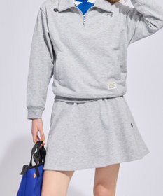 PW CIRCULUS 【WOMEN】ハーフジップ 裏毛スウェットトップス ゴルフウェア レディース