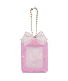 WEGO ぷっくりリボンIDフォトケースキーホルダー