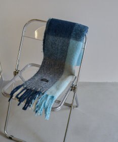 AMERICAN HOLIC シャギーチェックＢＩＧマフラー