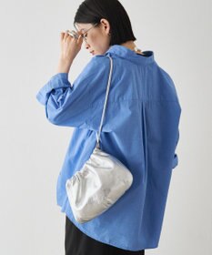 russet レザー巾着4WAYショルダーバッグ(CE-1454)