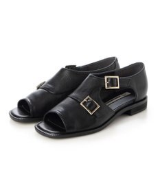 ing <ing>ダブルモンクサイドオープンシューズ