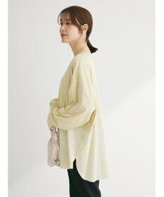 Green Parks ピグメントドッキングスリットデザインチュニック