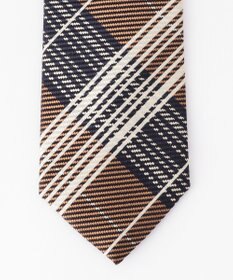 JOSEPH ABBOUD 【日本製】タータンチェック ネクタイ