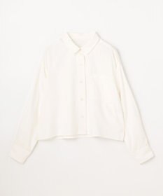 ANY L ANYクロップドシャツ