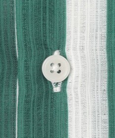 UNFILO MENS シアーメッシュプリント オープンカラーシャツ【ギフトにもおすすめ】