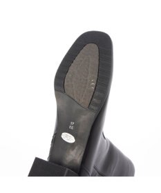 ing <ing>チャンキーヒールショートブーツ