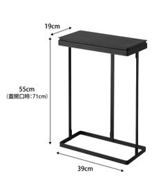 tower スリム蓋付き分別ゴミ袋ホルダー タワー 45L 横開き 2個組 ブラック