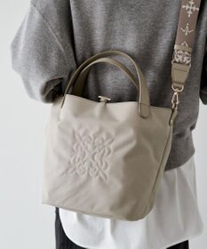 russet 《WEB限定》コーデュラナイロン2WAYミニトートバッグ(CE-1673-WEB)