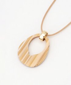 自由区 リバーシブルオーバル ネックレス