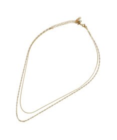 YECCA VECCA 【2本SET】ステンレス2連ネックレス