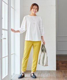 ANY L 【ウエストゴム/ストレッチ】大人の７daysデイリーパンツ