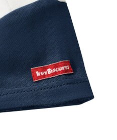 MIKI HOUSE HOT BISCUITS 【70-80cm】【Everyday Series】ワンポイント 半袖ボディシャツ